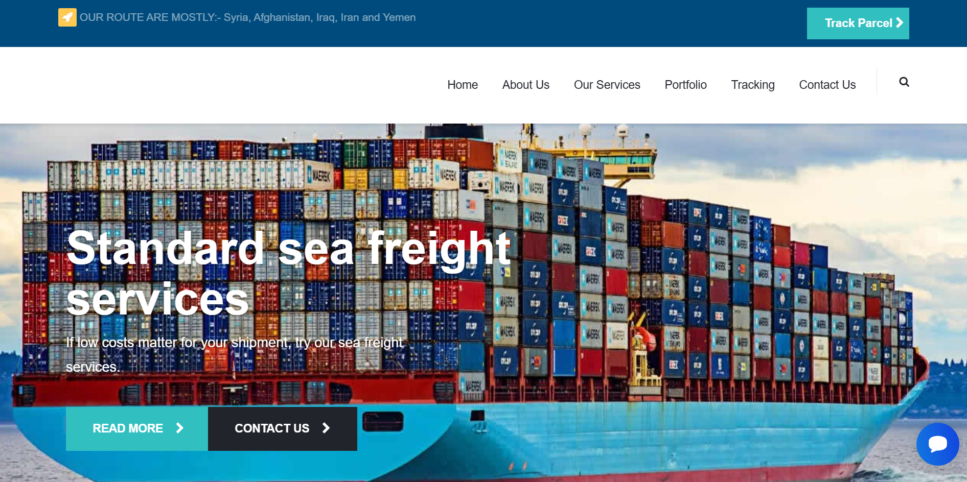 Courier Tracking Website