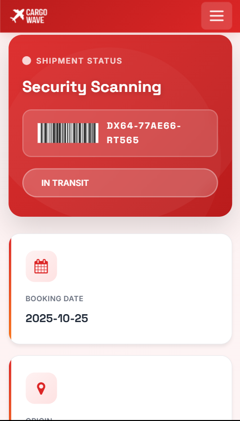 Courier Tracking Website