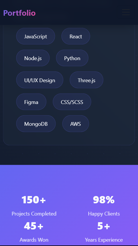 Personal Portfolio Website