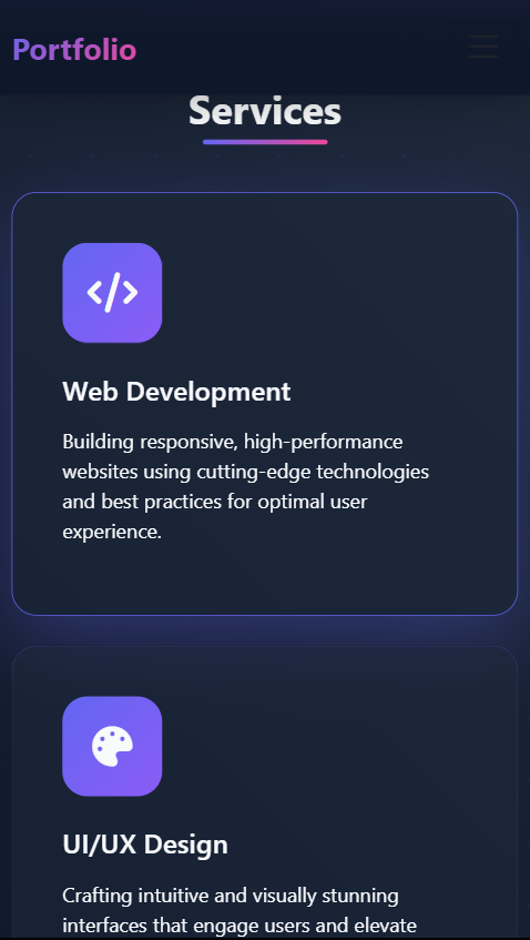 Personal Portfolio Website